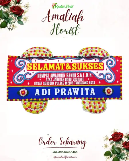 Papan Bunga Ucapan Selamat Bojongkalong